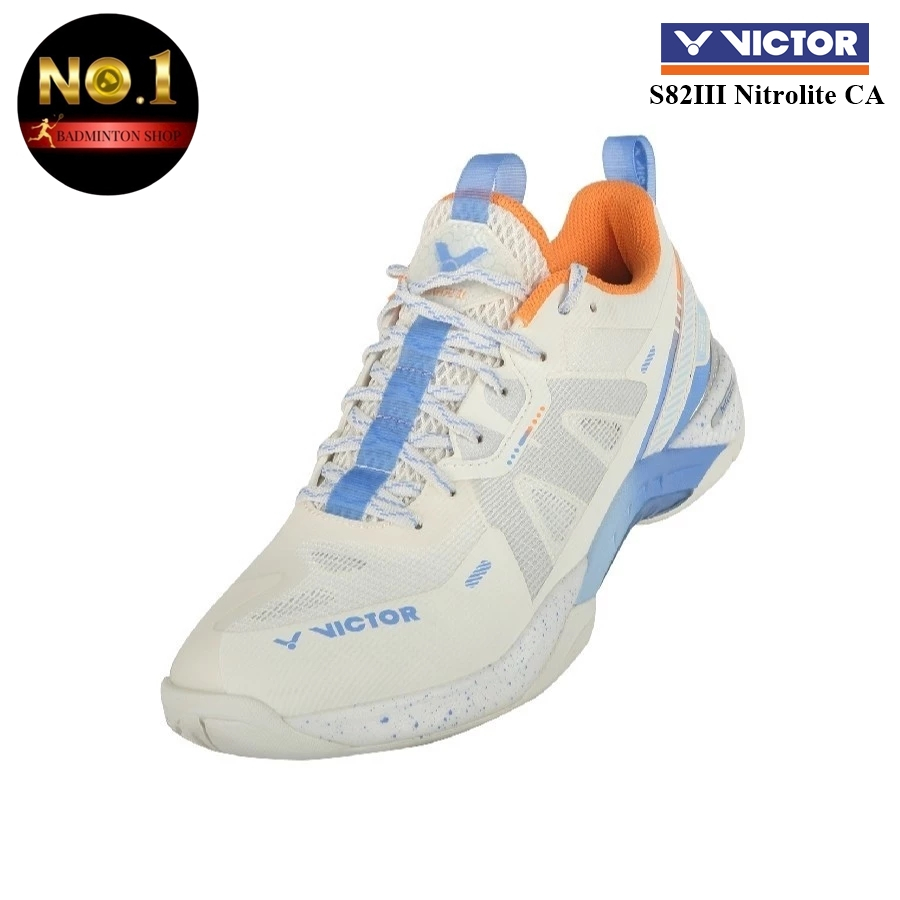 VICTOR รองเท้ากีฬาแบดมินตัน รุ่น S82III L  NitroLite แท้ 💯 By. No.1 Badminton Shop (โปรดอ่านรายละเอี