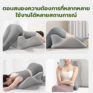 หมอนข้าง พนักพิงขนาดใหญ่ รองรับเอว ชุดเบาะ นุ่ม พร้อมหมอนรองคอ หมอนรองคู่รักอเนกประสงค์ มีหลากสีให้เลือก