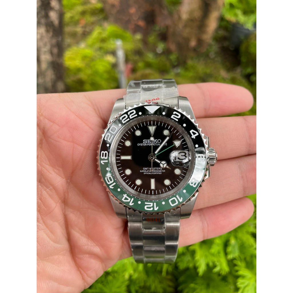 Seiko Mod Gmt-MasterII “Sprite🟢⚫️”