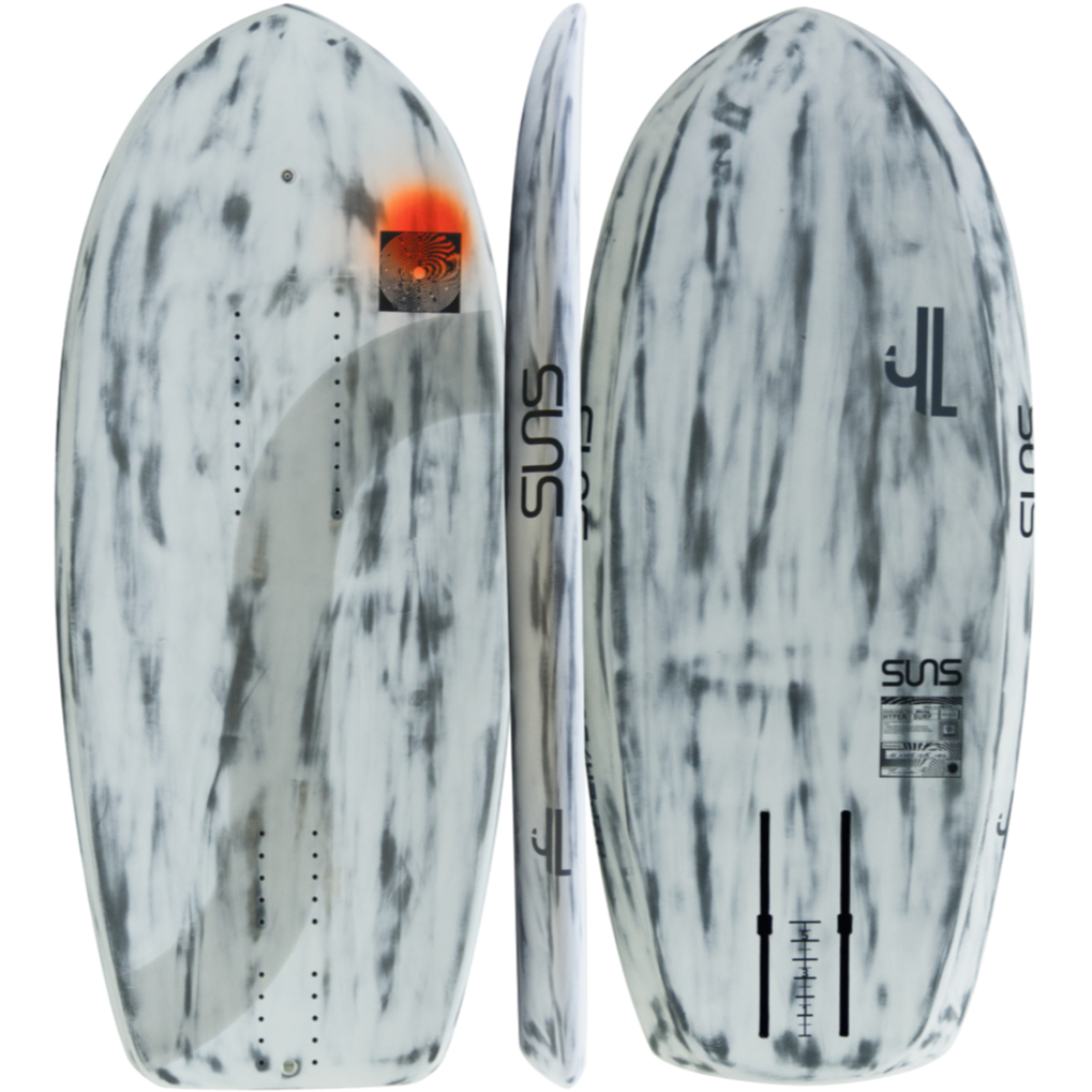 suns Hyper Surf(4'0" x 20 1/2" x 2 1/2" @32.1L / suns Tec 1 / futures. - Twin Foil Boxes)