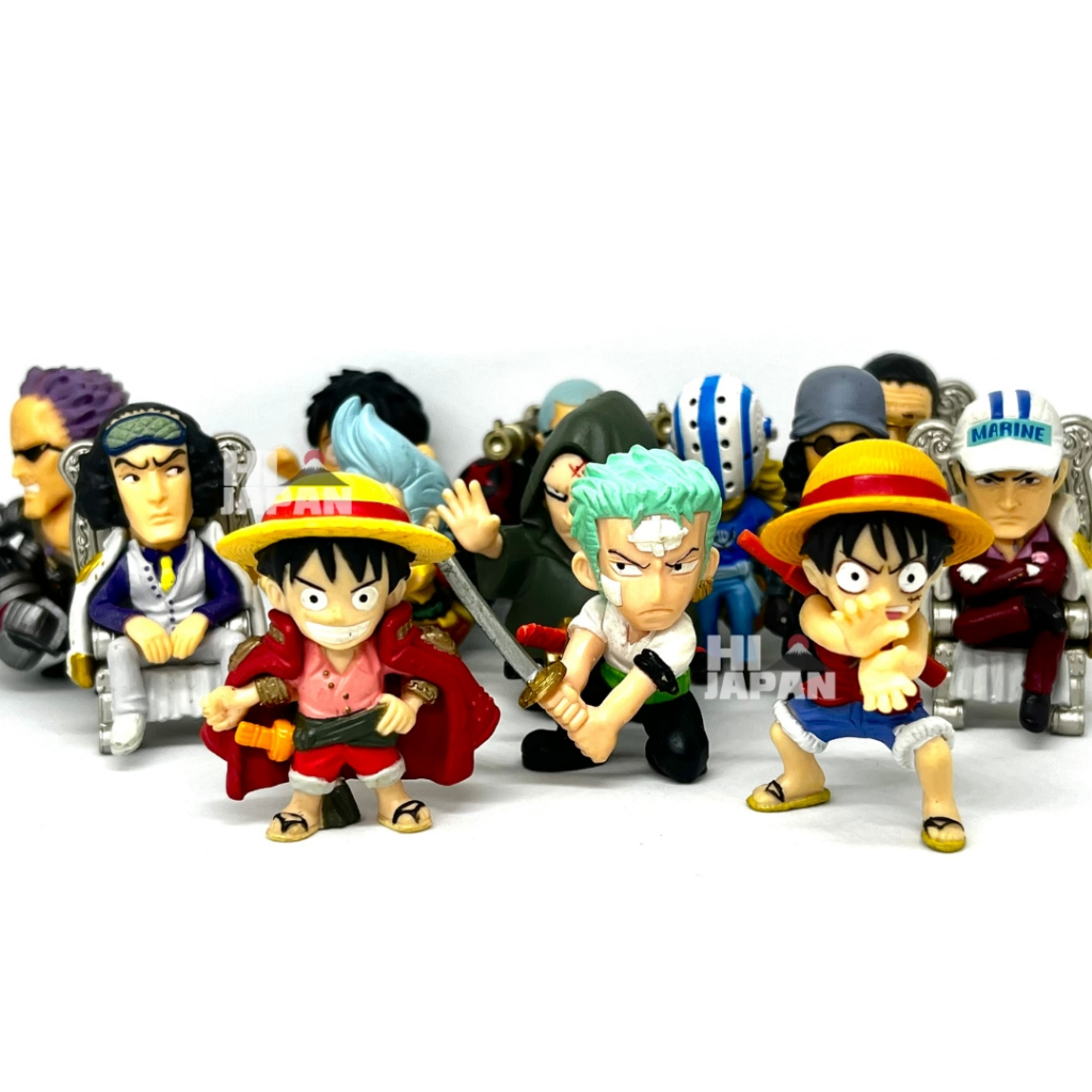 โมเดลวันพีช OnePiece WCF MBH ไม่มีฐาน งานแท้ มือ2สภาพดี