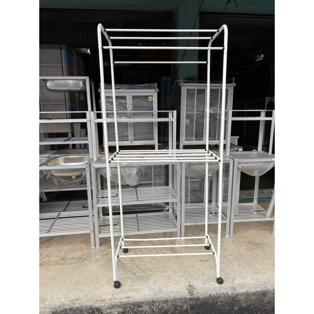 ราวตากผ้าเอนกประสงค์ รุ่น L204