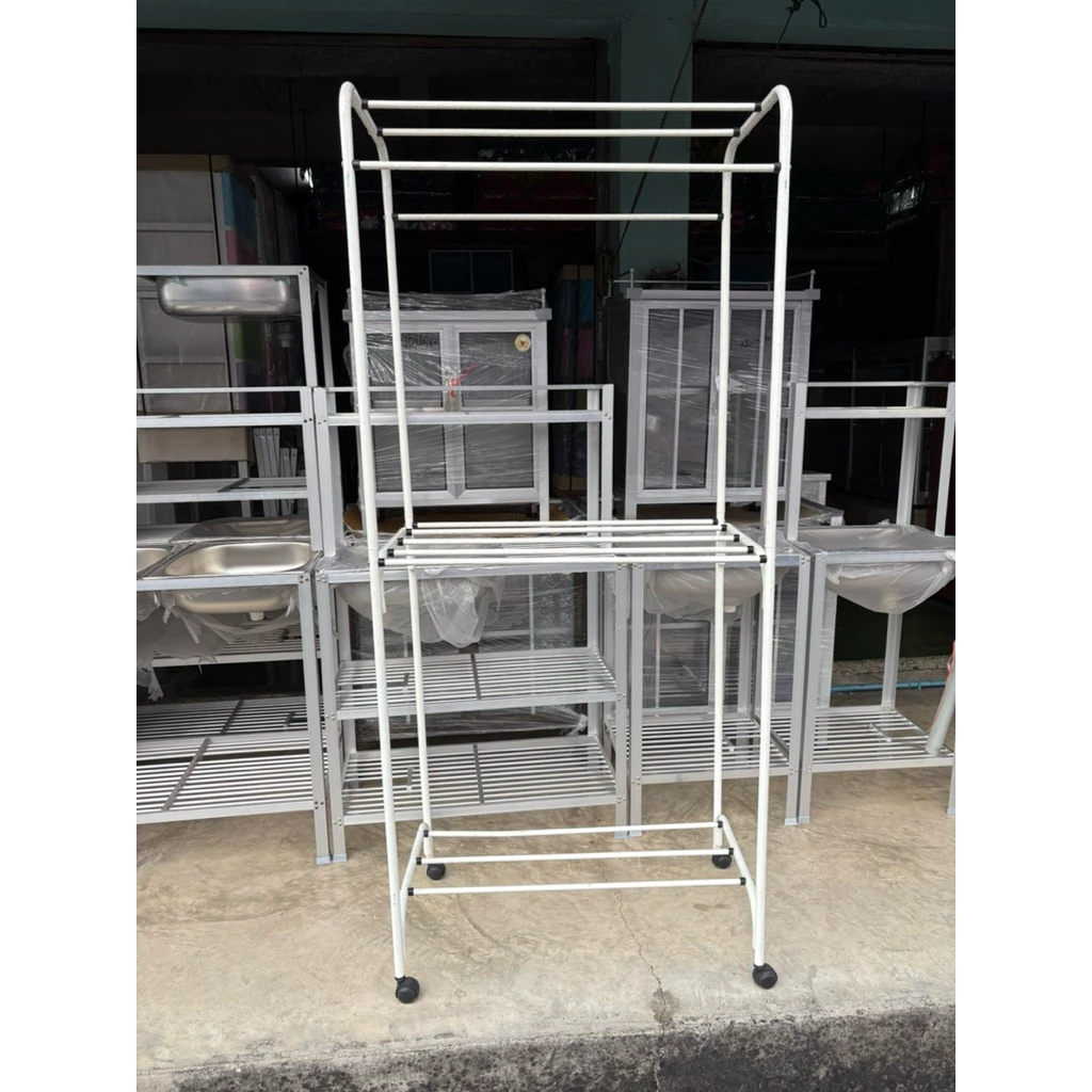 ราวตากผ้าเอนกประสงค์ รุ่น L204