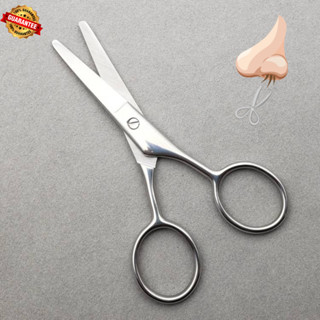 กรรไกรตัดขนจมูกอย่างดี สเตนเลสคุณภาพ กําจัดขนบนใบหน้า คิ้ว จ…