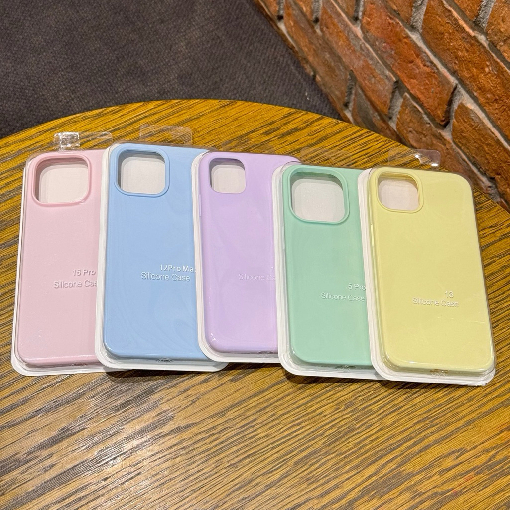 -เคสไอโฟน16promaxกำมะยี่สีพื้น สีพาสเทล สำหรับรุ่นไอโฟน13/14 IP15 15promax 14plus  IP12/12pro ครบรุ่น สินค้าพร้อมส่ง