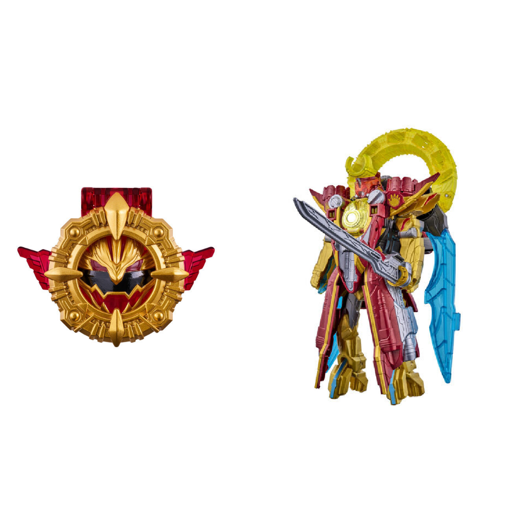 [ส่งตรงจากญี่ปุ่น] BANDAI No.1 SENTAI GOZYUGER DX Orca Booster 5050 & DX Sentai Ring Wild Gozyu Wolf