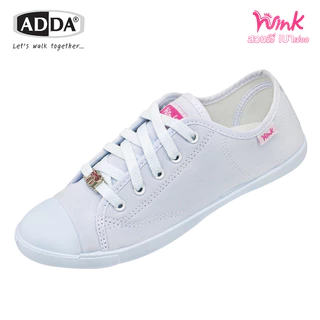 ADDA WINK สวยวิ๊ง เบาเว่ออ รองเท้านักเรียน สีขาว เด็กผู้หญิง รุ่น 41H20 (ไซส์ 31 - 40)
