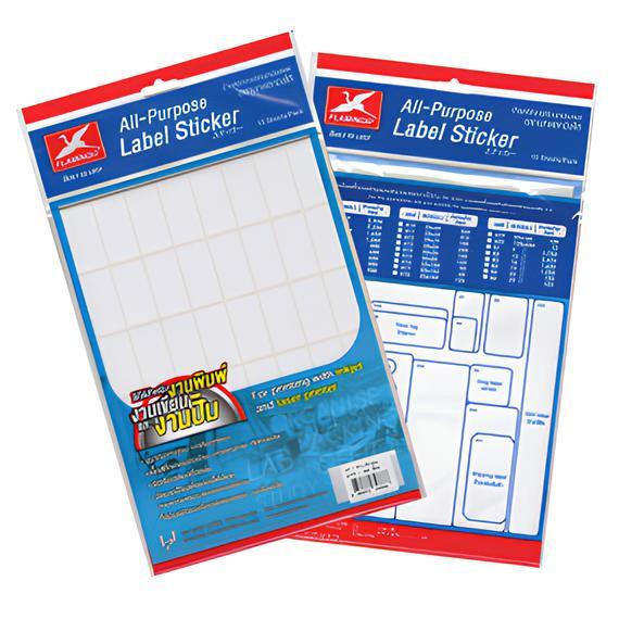 ป้ายสติกเกอร์อเนกประสงค์ ฟลามิงโก้ All-Purpose Label Sticker