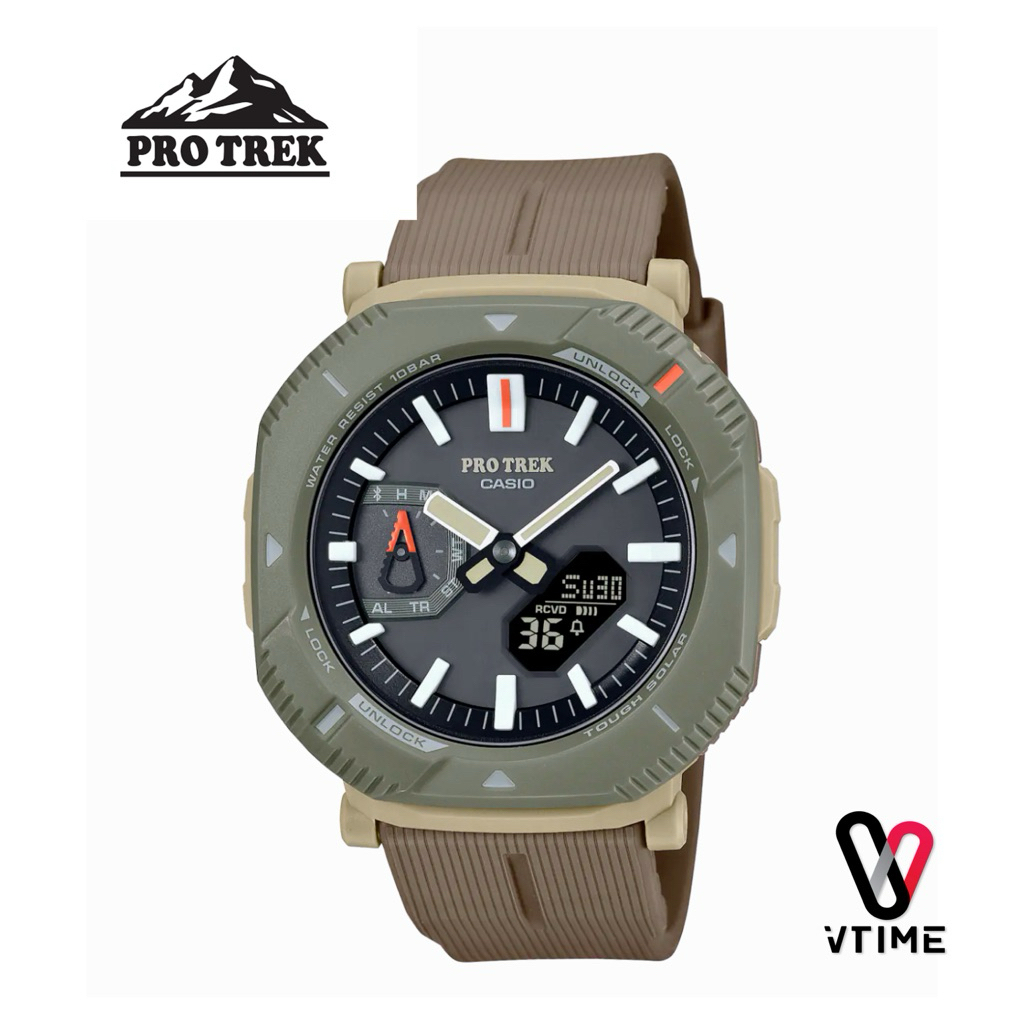 CASIO PRO TREK นาฬิกาข้อมือ รุ่น PRJ-B001-5 | RRJ-B001-7 ระบบ Solar