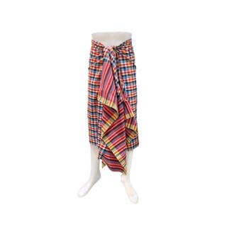 ผ้าขาวม้า บ้านไร่ ราชบุรี เนื้อดีสีไม่ตก ขนาด 90x200ซม.