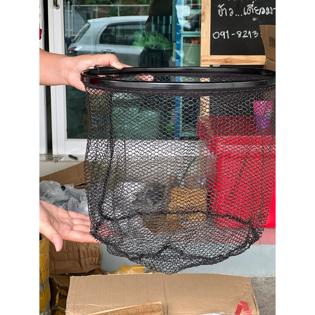 💥หัวสวิงเนื้อยาง💥ตักปลาง่าย ปลดตัวเบ็ดง่าย ขอบสวิงผลิตจากอลูมิเนียมอัลลอยผสม ทำให้น้ำหนักเบา - รูปที่ 2