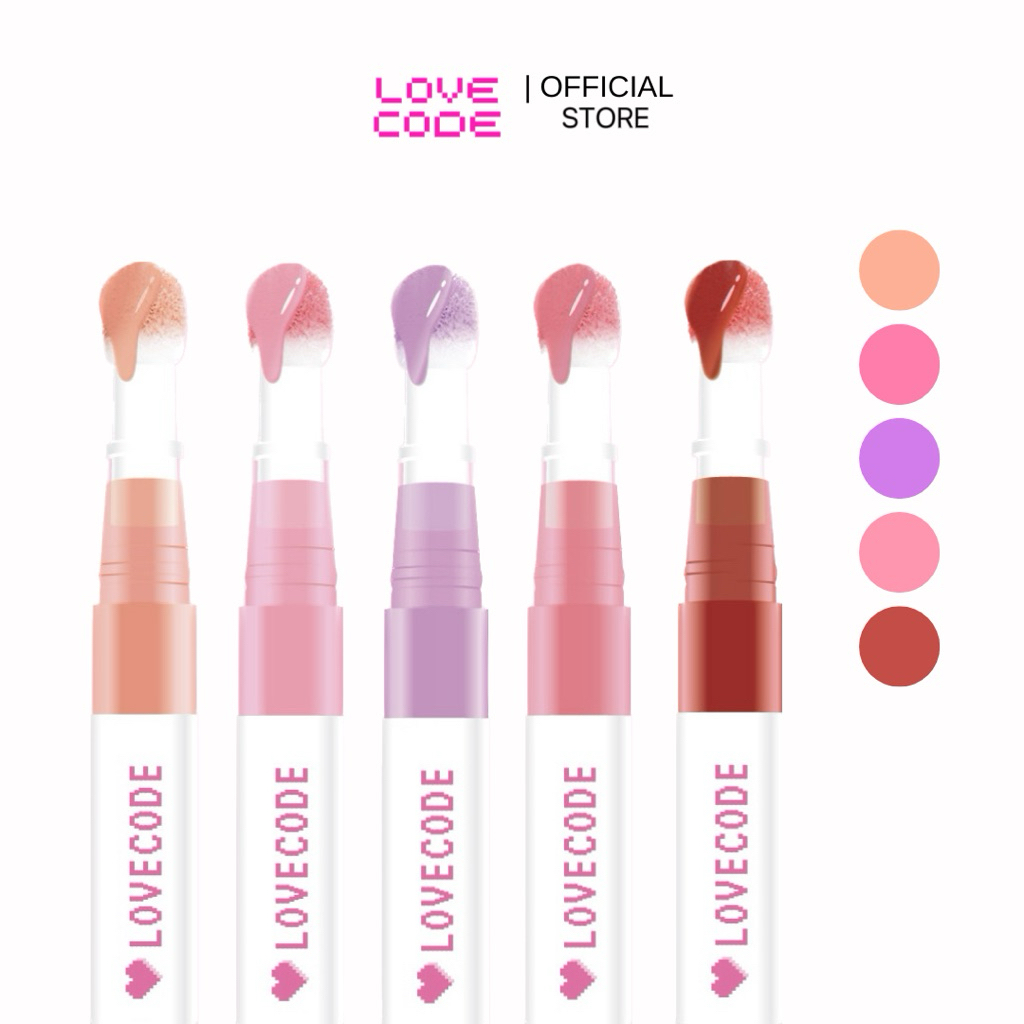 (กด2ชิ้น รับโปร1แถม1!) *คละสีได้* LOVECODE Lollies Dewy Liquid Blush บลัชออนเนื้อลิควิด สีสวย ติดทนมาก