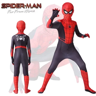 ชุดสไปเดอร์แมน เด็กและผู้ใหญ่ spiderman ชุดซุปเปอร์ฮีโร่ ชุดแฟนซี ซูเปอร์ฮีโร่ เสื้อผ้าเด็ก