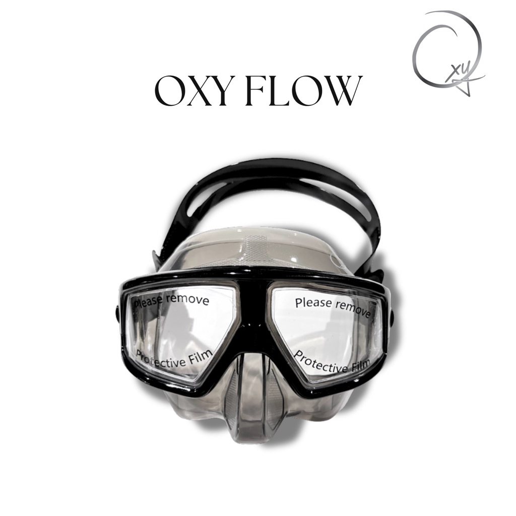 Oxy flow Low volume mask Freediving mask