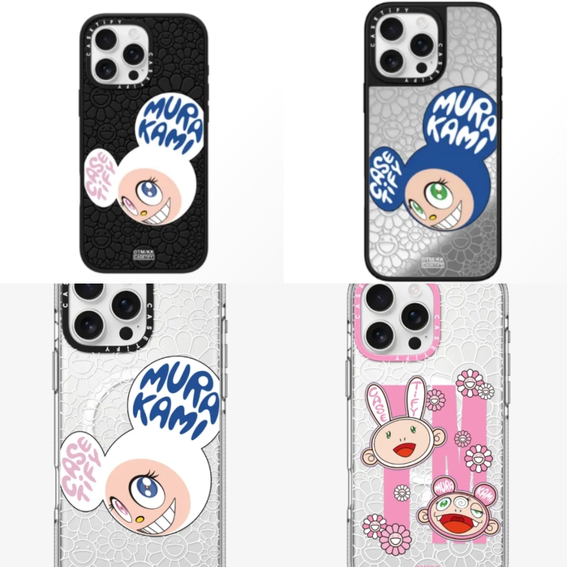 ของแท้ พร้อมส่ง ที่ไทย 10 แบบ Kiki KaiKai มุราคามิ มือถือ เคส โทรศัพท์ ไอโฟน 16 Pro Max