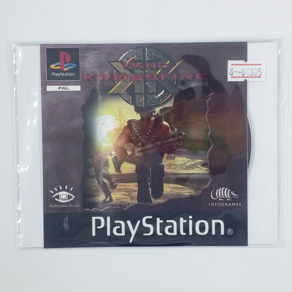 [01305] KKND KROSSFIRE (EU) แผ่นเกมก็อปปี้ PS1 แผ่นปั๊มโรงงาน มือสอง สภาพดี !!
