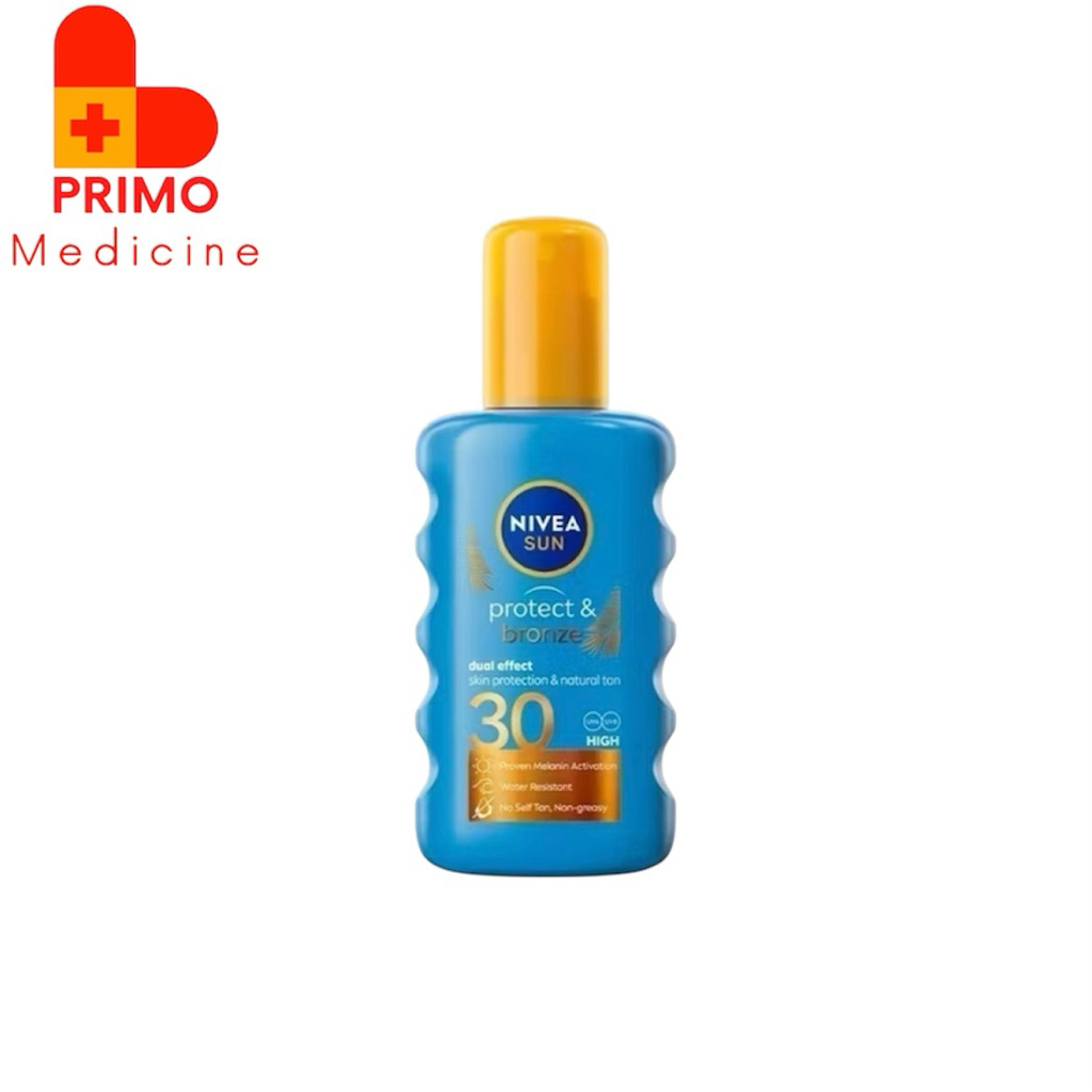 พร้อมส่ง Nivea  Protect & Bronze SPF30 spray 200 ml
