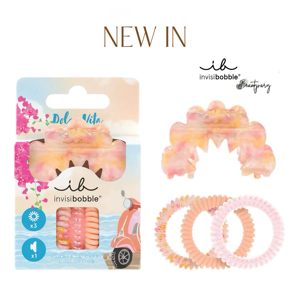 ใหม่ล่าสุด🎉 INVISIBOBBLE SIC Dolce Vita Set (1 เซ็ต บรรจุ 4 ชิ้น)