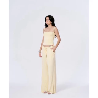 Atipashop - CONTACT RAYON PANTS กางเกงขายาว ขอบยางยืด ผ้ายืดใส่สบาย