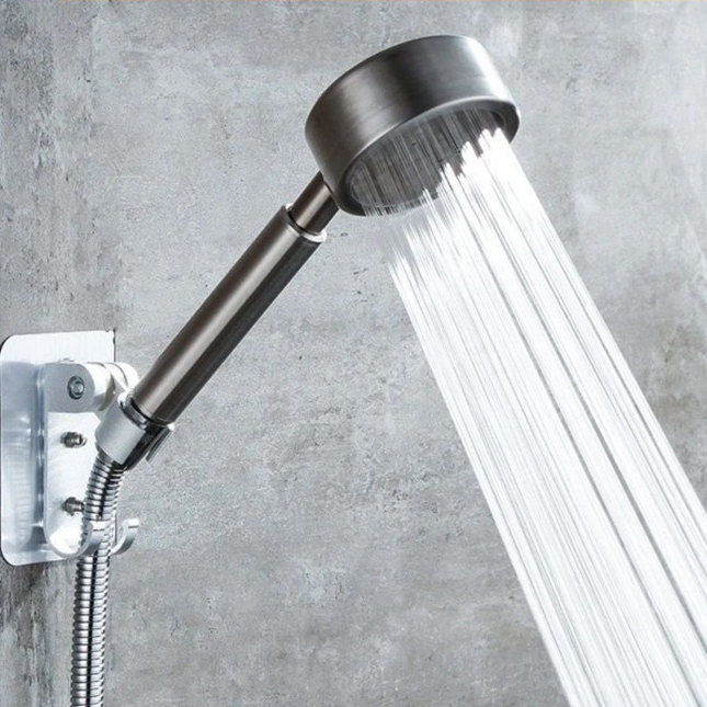 ฝักบัวแรงดันสูง ฝักบัวอาบน้ำ  สแตนเลสเกรด304 ไม่มีสนิม ประหยัดน้ำ น้ำแรงและนุ่ม