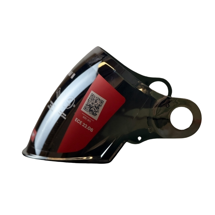 LS2 Helmets OF616 Visor Iridium Silver - ชิลด์หมวกกันน็อค