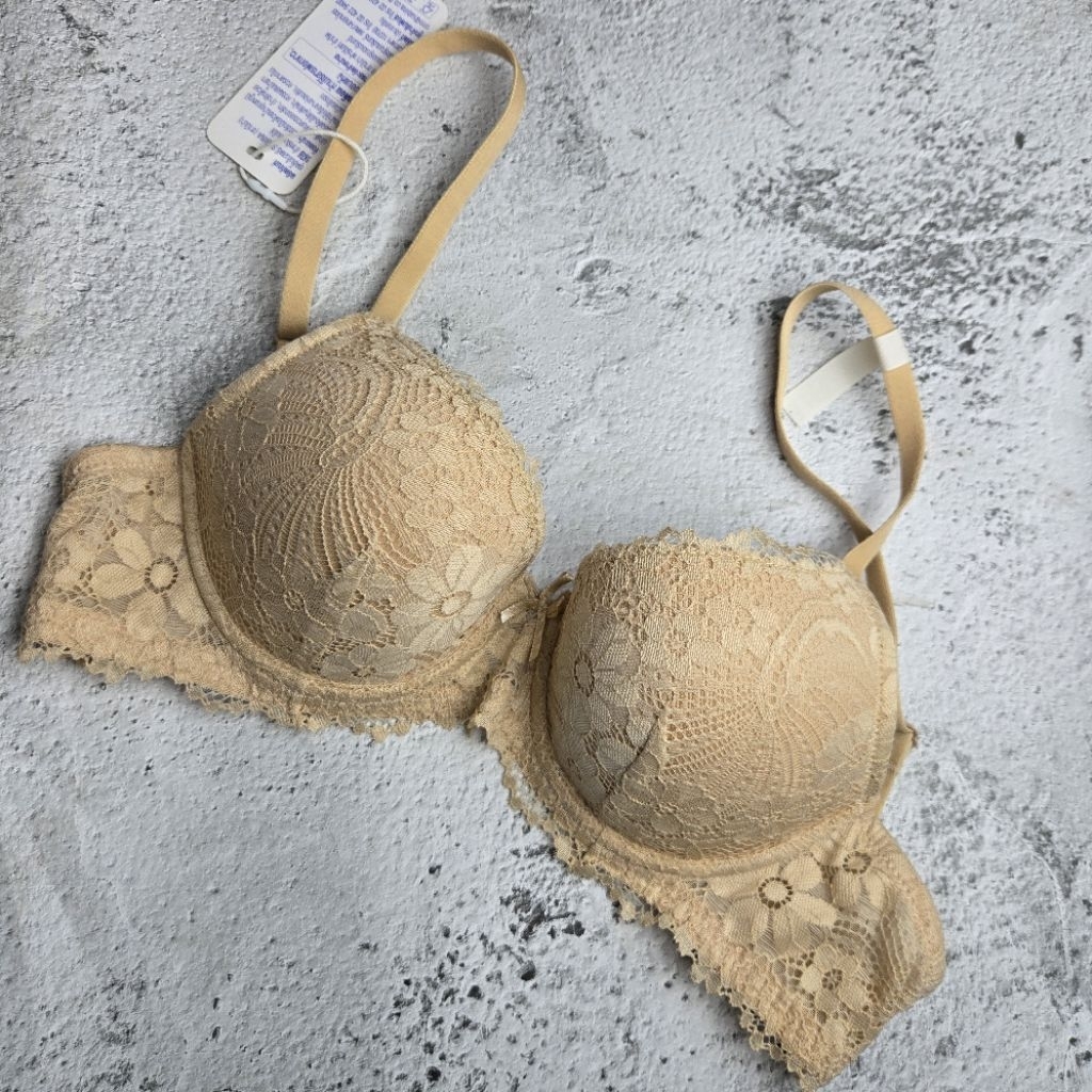 Sabina Habpy Perfect Bra Level 1 เสื้อชั้นใน  มีโครง รหัส HBD24007 - สีเนื้อเข้ม