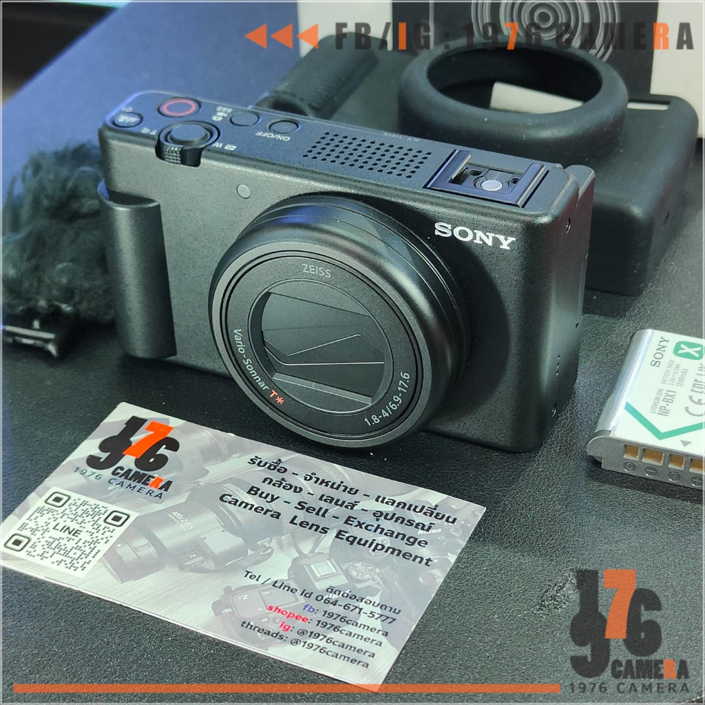 Sony Zv1 Mark ii มือสองสภาพนางฟ้า ประกันเหลือ