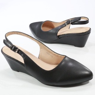 9956-C1A,C1B รองเท้าคัทชูหัวแหลมส้นเตารีด2