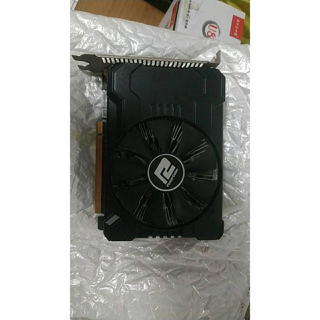 การ์ดจอ AMD RX 550  2GB POWERCOLOR RED DRAGONไม่ต่อไฟ