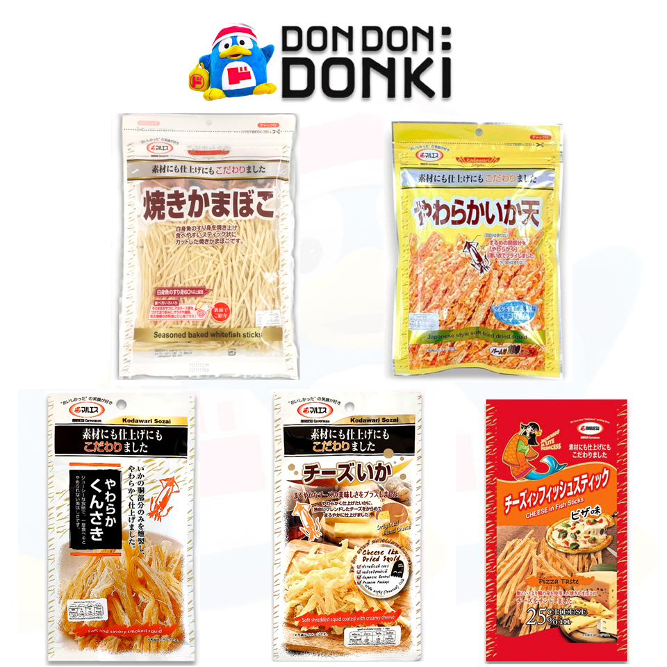 [โคดาวาริโซไซ ซีรีย์] ของทานเล่นจากทะเลจากแบรนด์มารุเอสุ Kodawari Sozai Series Seafood snack Maruesu