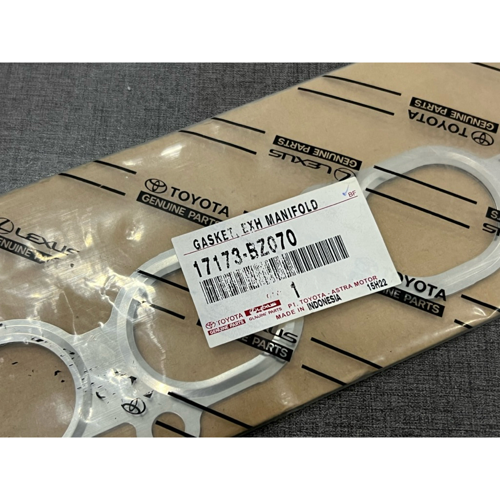 [สินค้าใหม่] ซีลไอเสีย (Exhaust Manifold Gasket) สำหรับ Toyota Avanza,Agya,Calya  เครื่อง1.5ลิตร 2NR