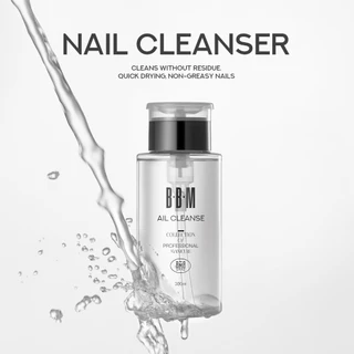 น้ำยาเช็ดหน้าเล็บ Nail Cleanser BBM 200ML