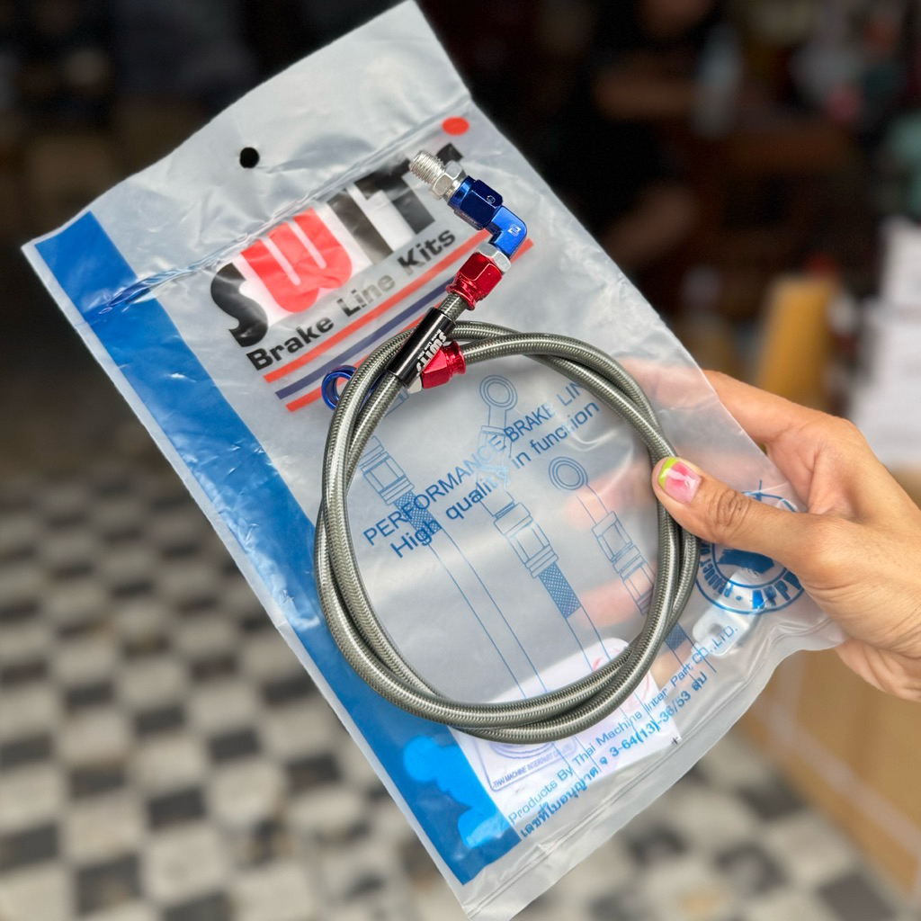 🛵🛵 สายถัก SWITแท้ 100% งานถุง ใส่เวฟ 110i/125r-s-i /100s/110/100/mio/ฟีโน่/นูโว/โซนิค/msx/pcx/แดช และใส่รถได้ทุกรุ่น - รูปที่ 2