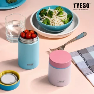 TYESO กระบอกน้ำไซส์มินิ พกพาง่าย สแตนเลส 316 ใช้งานได้ทั้งร้อนและเย็น ฝาปิดสนิทไม่รั่วซึม