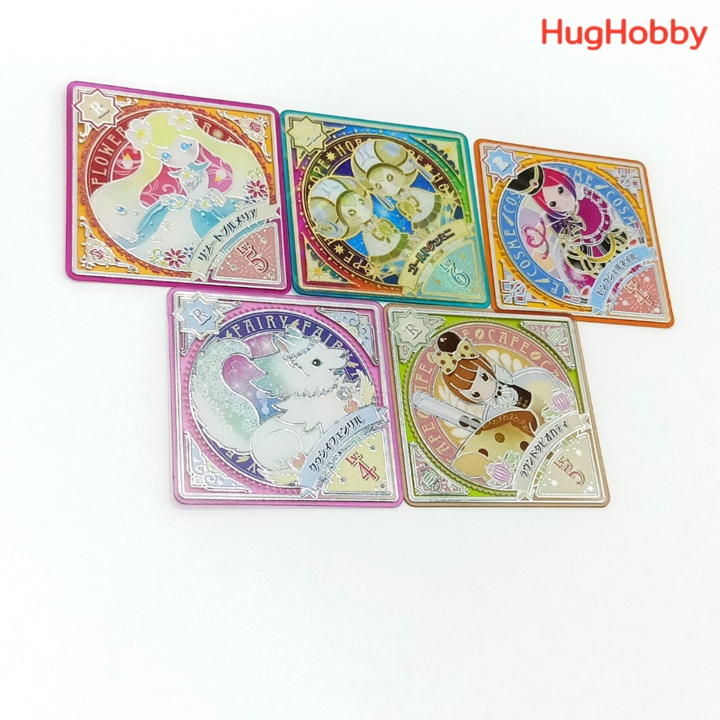 [ขายเหมา 5 ใบ] มือ2 การ์ดแท้ Aikatsu! Planet (PR, R) งานแท้จากญี่ปุ่น