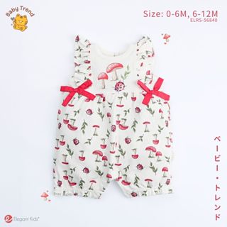 Elegant Kids ชุดลูกสาว เด็กแรกเกิด 0-12 เดือน ชุดรอมเปอร์แขน…