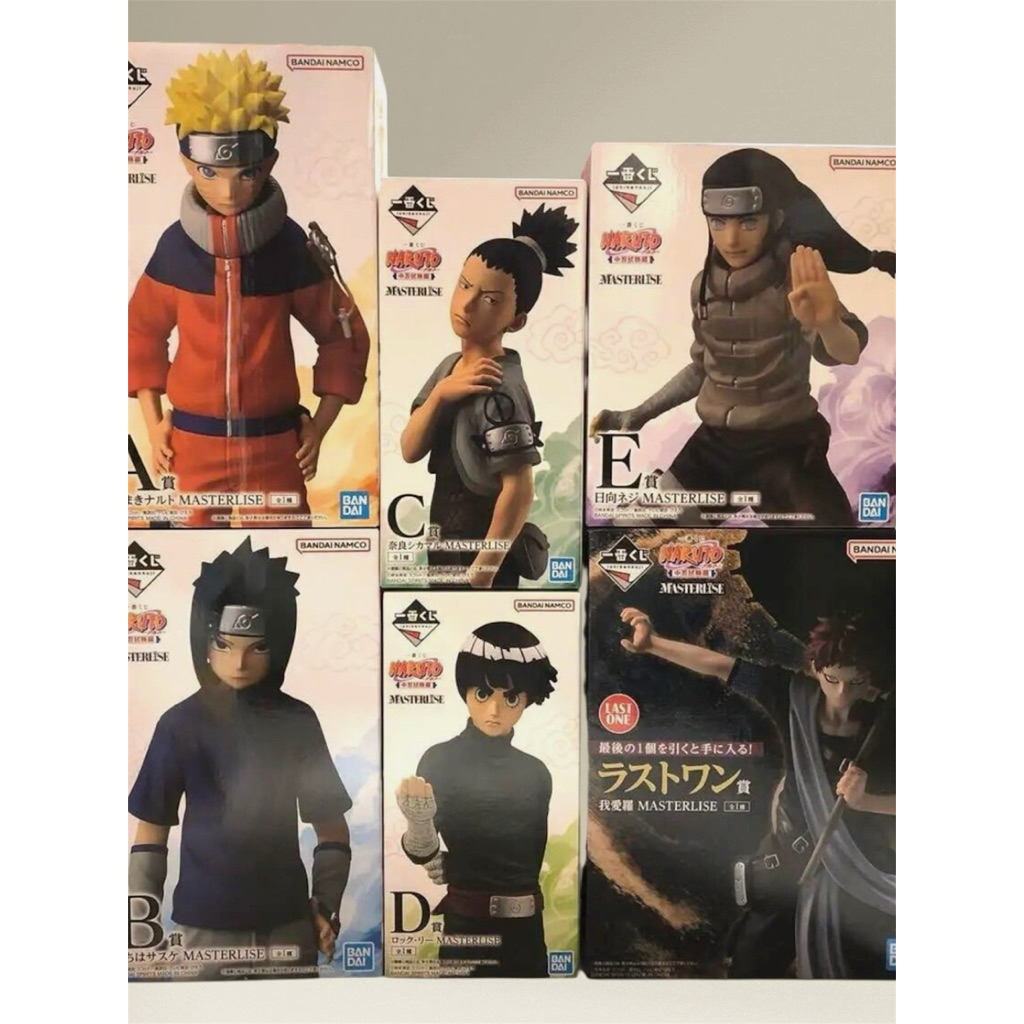 [Ichiban Kuji] Naruto Chunin Exam: Masterise Naruto งานจับฉลาก Ichiban Kuji ครบชุด 6 ตัว ของใหม่ 🇯🇵 