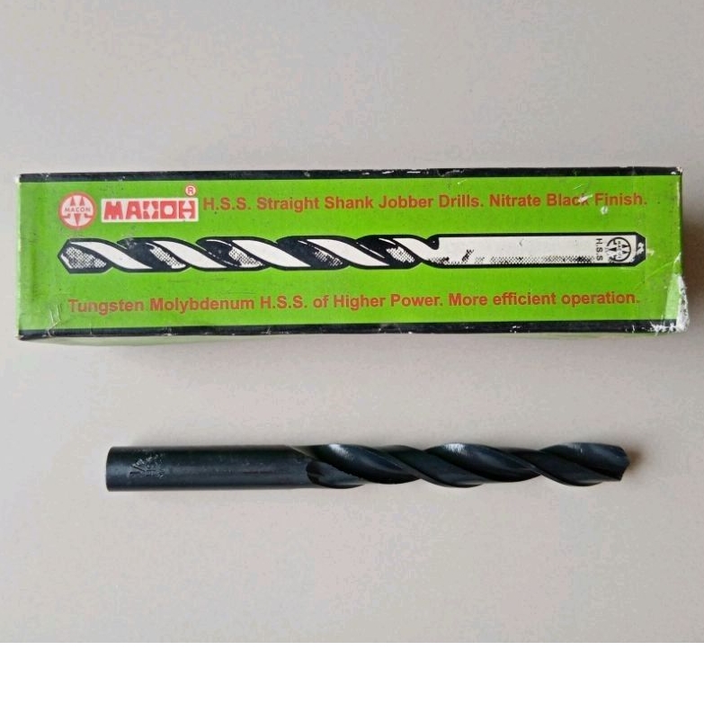 ดอกสว่านเจาะเหล็ก ขนาด1/2"(4หุน) MACOH ราคาต่อดอก