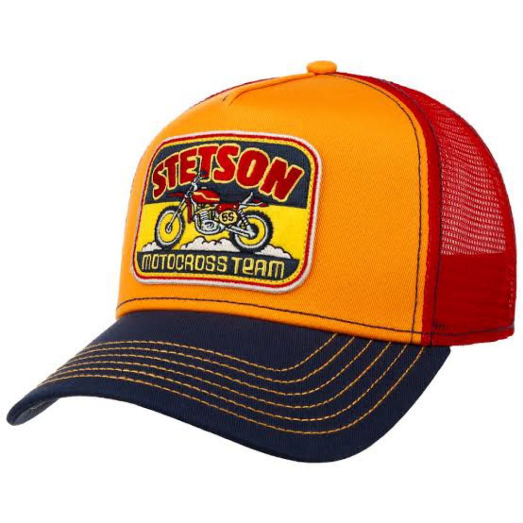 หมวก STETSON MOTOCROSS TEAM TRUCKER CAP ของใหม่ แท้ 100% ****PTC-MART***