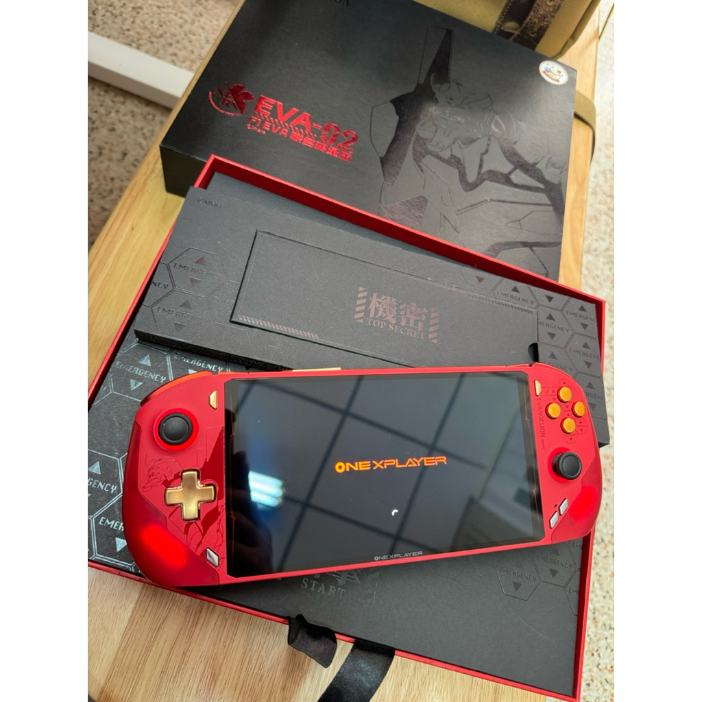 (รูปจริง) onexplayer f1 pro hx370 Eva 02 ram 32 ssd4TB