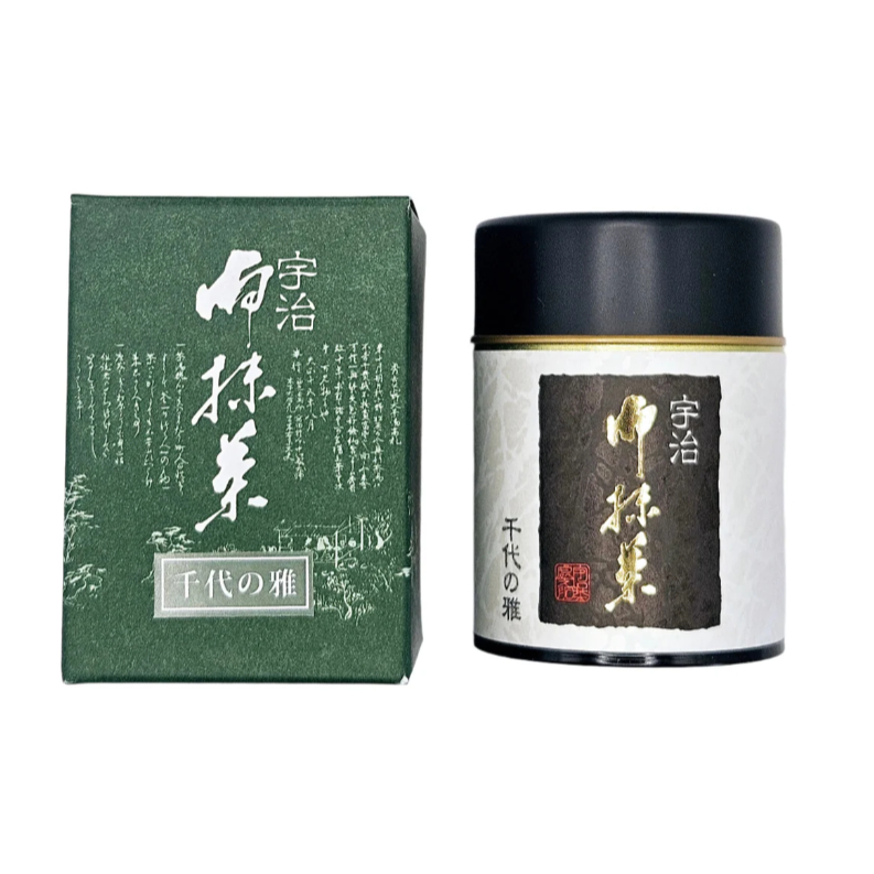 Chiyo no Miyabi Uji Matcha Ceremonial Grade  (30g, Kyoto Japan) ชาเขียวมัทฉะเกรดพิธีการ (พร้อมส่งจาก