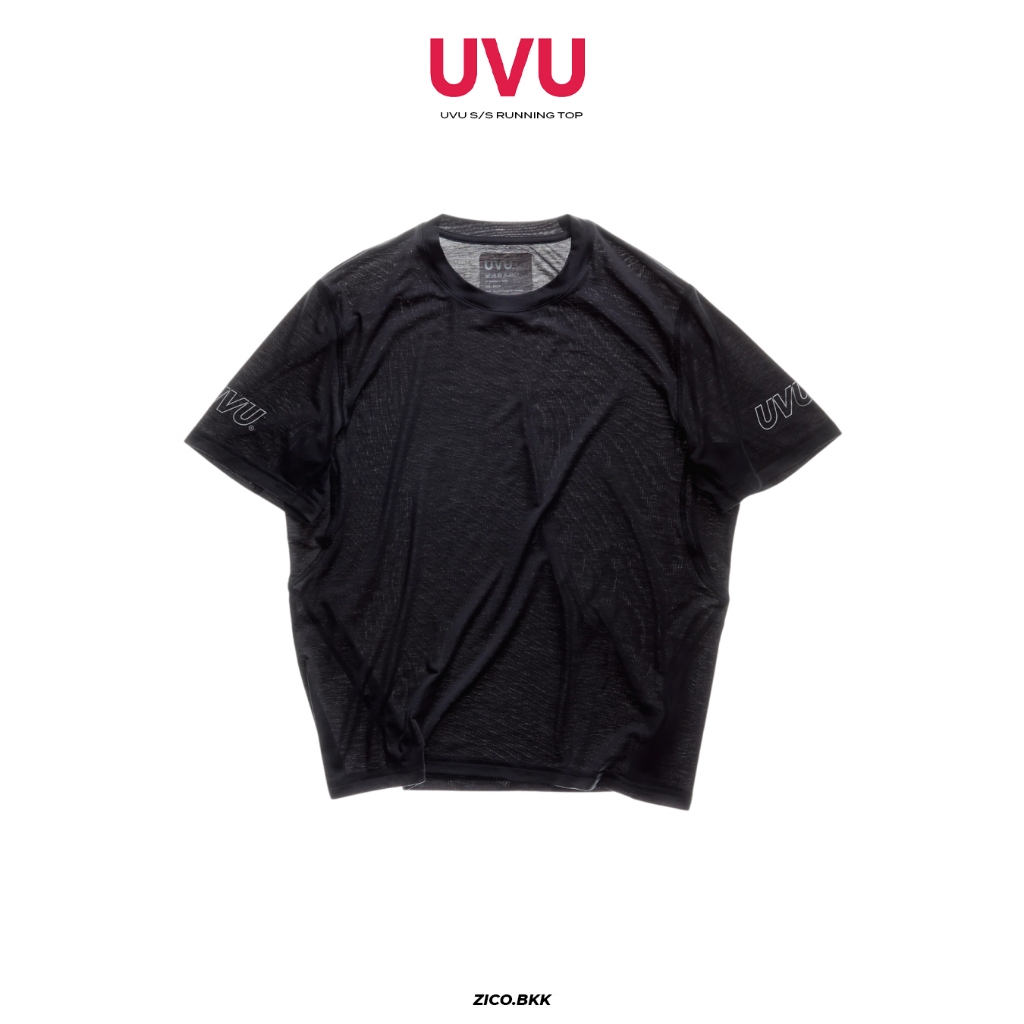 UVU S/S Running Top – Black