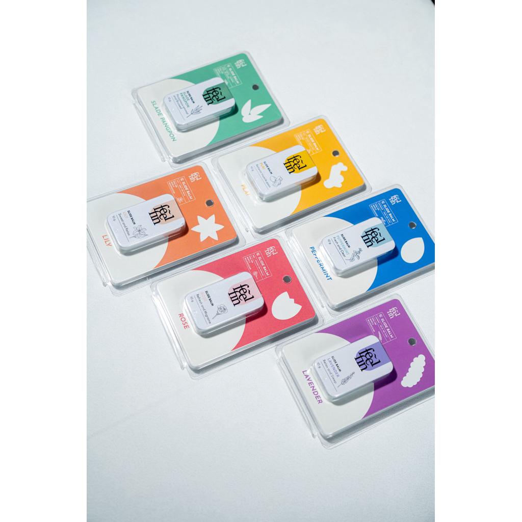 FeelFin New Pakage 6 กลิ่น ตลับขาว 🤍