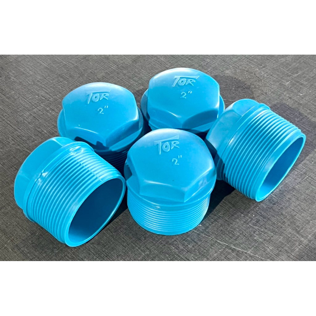 (แพ็ค5,10ชิ้น) 2“นิ้ว ปลั๊กอุด อุดเกลียว ขนาด 2 นิ้ว