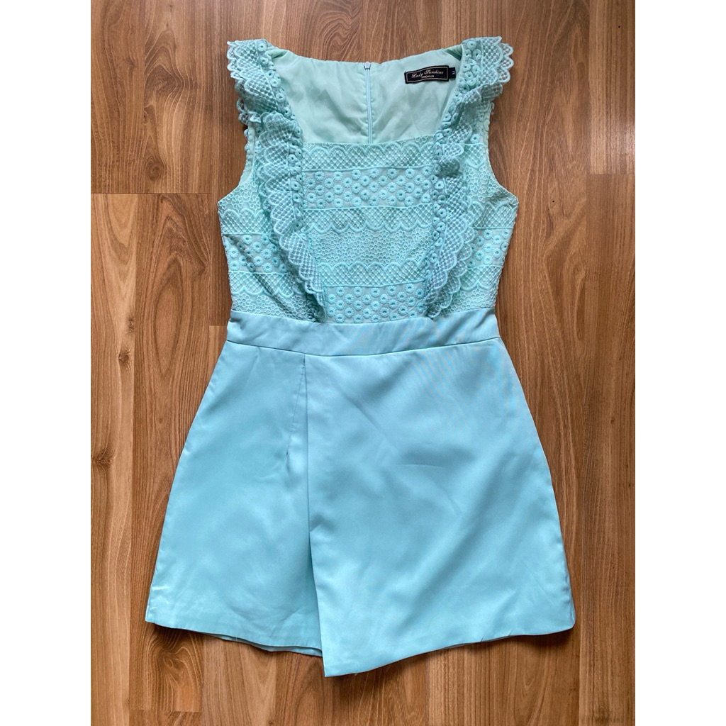 จั้มสูทสีเขียว Lady sunshine M