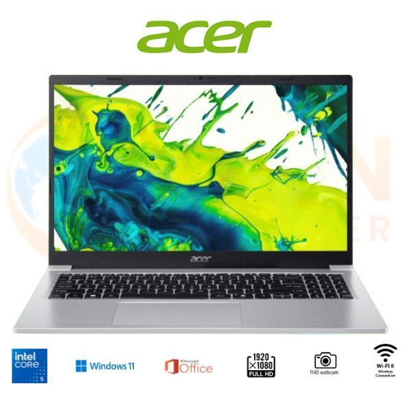 ACER ASPIRE LITE 15 AL15-52P-586H NOTEBOOK (โน้ตบุ๊ค) INTEL CORE 5 120U / 16GB / 512GB / WIN11+OFF 2