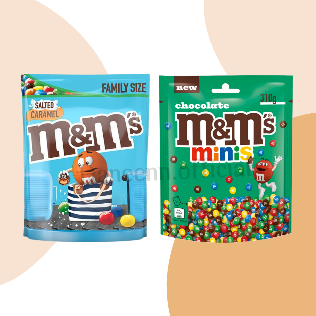 m&m's chocolate น้ำหนัก 310 กรัม สินค้าจาก UK มี 2 แบบให้เลือก