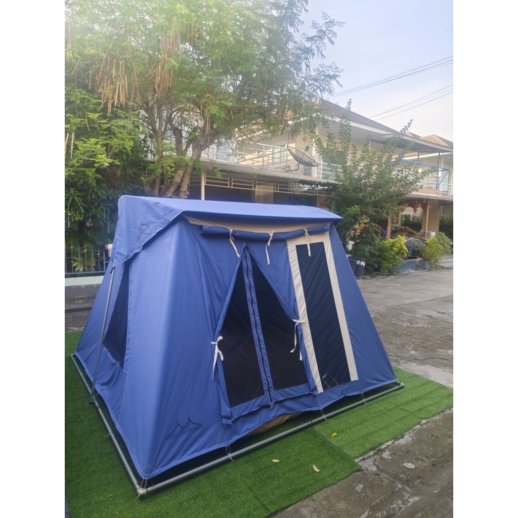 ++ พร้อมส่ง +++ Max mountain  เต็นท์ทรงเฟรกโบ ขนาด 10x10 แบรนด์ไทยแท้ 💯%