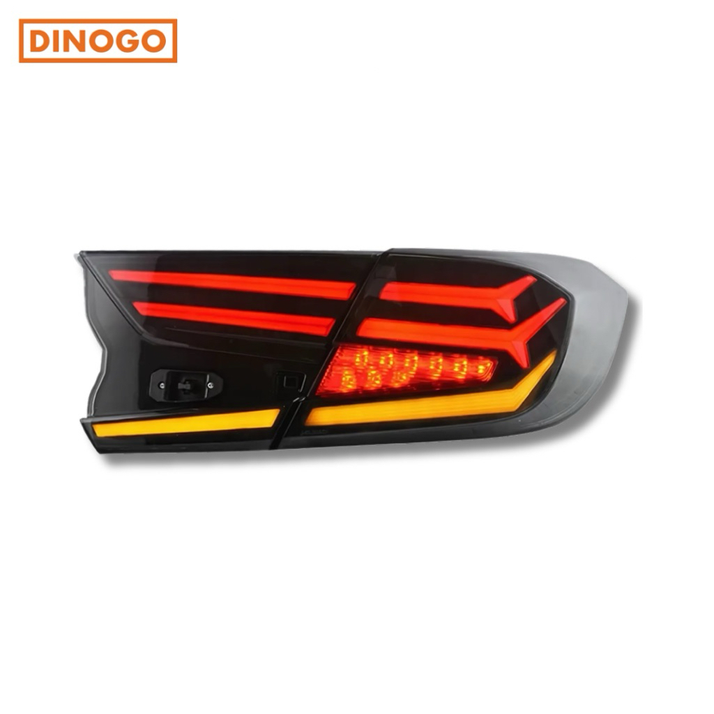 ไฟท้าย ไฟท้ายแต่งฮอนด้าแอคคอร์ด Accord G10 รุ่น V.1 สีรมดำ