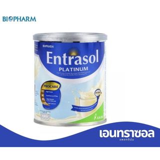 Entrasol เครื่องดื่มโปรตีนสูง ชนิดผงชงดื่ม กลิ่นวานิลลา 400 กรัม